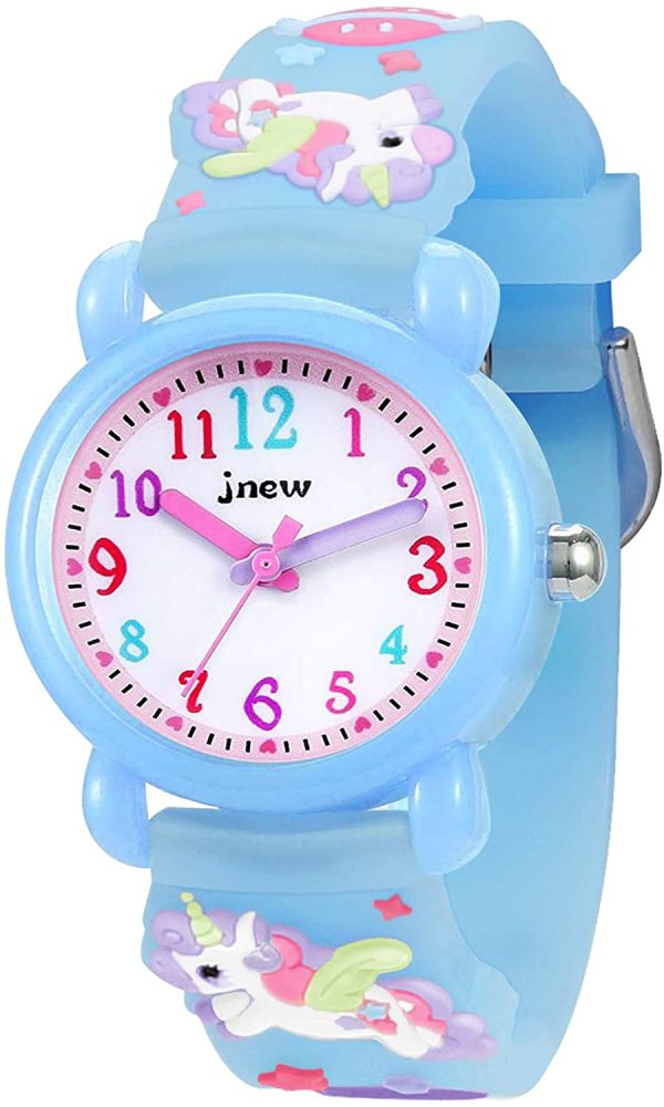 Bigmeda Orologio Bambini, Orologio Quarzo in Cartone Animato 3D, Orologio da Polso per Ragazzi e Ragazze, Orologio Bambini Impermeabile 30M, Orologi Insegnamento Cinturino - immagine 2