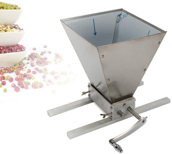 Mulino per Cereali Mulino per Malto Mulino per Mangimi Mulino per Mais 2 Rulli 3,6 kg / min - immagine 8