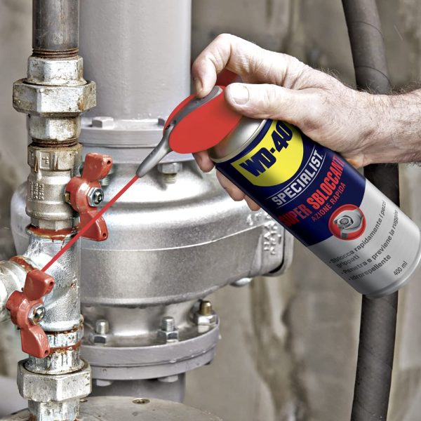 WD-40 Specialist - Super Sbloccante Lubrificante Spray Azione Rapida con Sistema Doppia Posizione - 400 ml - immagine 5