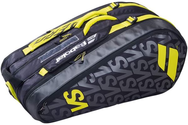 Babolat RH X 9 Pure Aero Vs, Borsa per Racchetta Unisex-Adulto, Nero Giallo (Multicolore), Taglia Unica - immagine 3