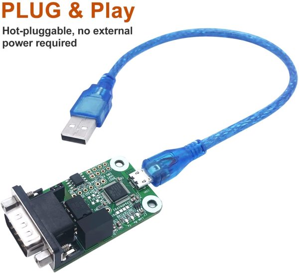 Innomaker USB to CAN Converter Module for Raspberry Pi4/Pi3B+/Pi3/Pi Zero(W)/Beaglebone/Tinker Board and any single board computer - immagine 4