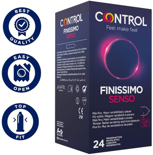 Control Feeling Mix cofanetto di preservativi classici e sottili - 72 profilattici - immagine 5