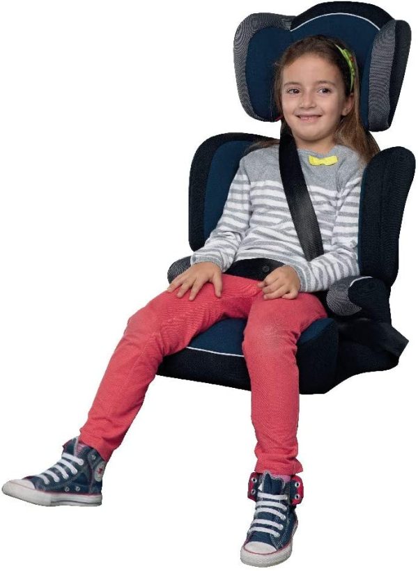 Foppapedretti Clever Seggiolino Auto Gruppo 2-3 (15-36 Kg) per Bambini da 3 a 12 Anni Circa, Classic Blue - immagine 6