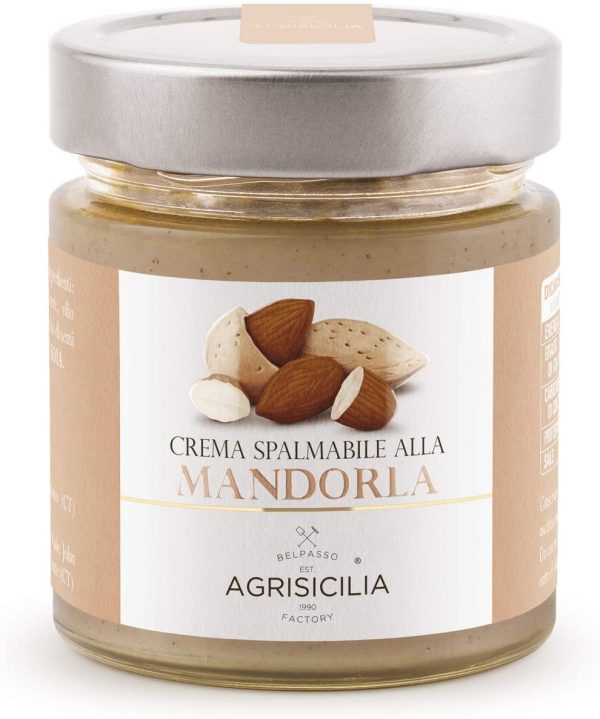 Agrisicilia Crema Spalmabile alla Mandorla, 200 Grammi - immagine 3