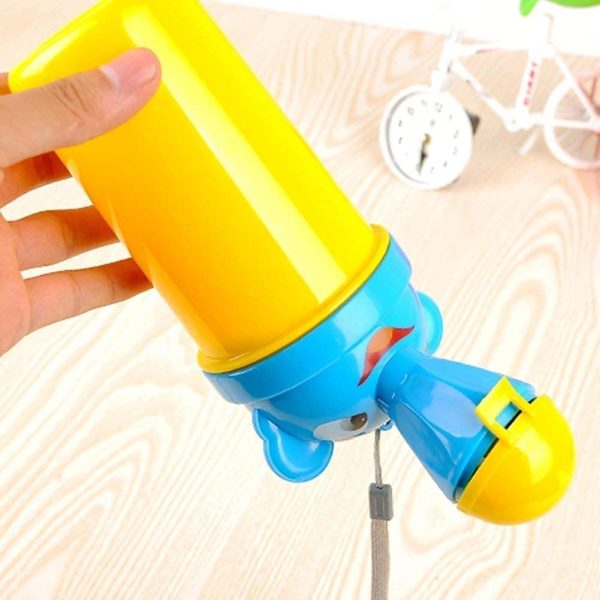 BYETOO Minzione Dispositivo Portatile di Emergenza orinatoio vasino WC, per Bambini, a Tenuta Bambino Kid Potty Pee Training, utilizzato per Auto Viaggio Campeggio e attivit?? all' Aperto, 500 ml - immagine 8