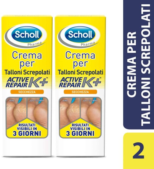 Scholl Crema K+ per Talloni Screpolati e Secchi, 2 Confezioni - immagine 5