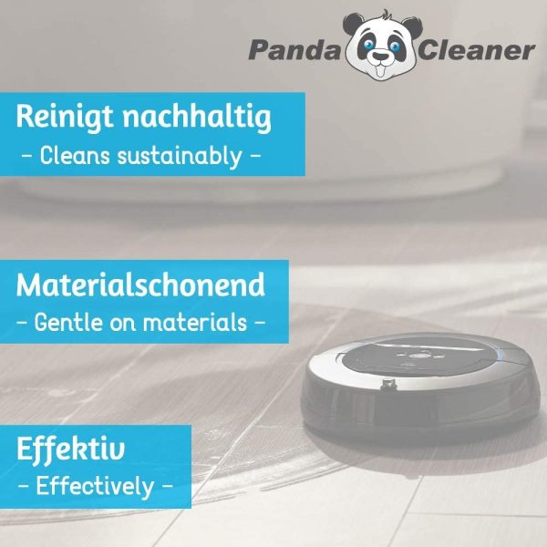 Pandacleaner® - Detergente per robot pulitore, per pavimenti, detergente concentrato - immagine 4