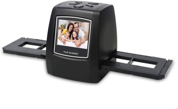 5MP/10MP 2.4''LCD Film Scanner , 35mm Diapositive / Negativi Scanner Convertitore, Foto Salva su Scheda SD Direttamente - immagine 4