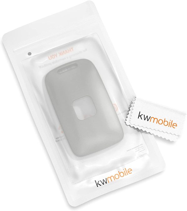 kwmobile Cover copri-chiave compatibile con Renault con 4 tasti Smart Key (solo Keyless Go) - Guscio protettivo chiavi auto copertina in plastica rigida - immagine 7