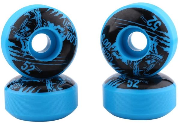 Bnineteenteam Ruote da Skateboard, 52 mm x 30 mm 4 Pezzi/Set Ruote da Skateboard Longboard in PU - immagine 4