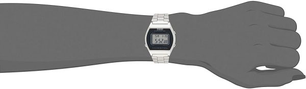 Casio Orologio Digitale Quarzo Uomo con Cinturino in Acciaio Inox B640WD-1AVEF