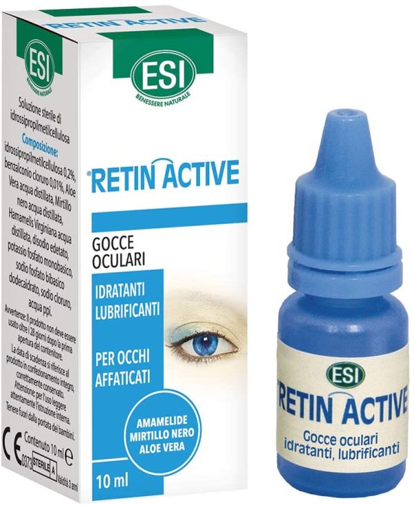 ESI RETIN Active Gocce oculari per occhi affaticati - 10 ml