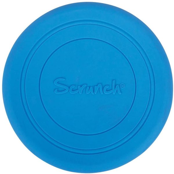 Scrunch FBE-80 Frisbee in Silicone Arrotolabile, Azzurro