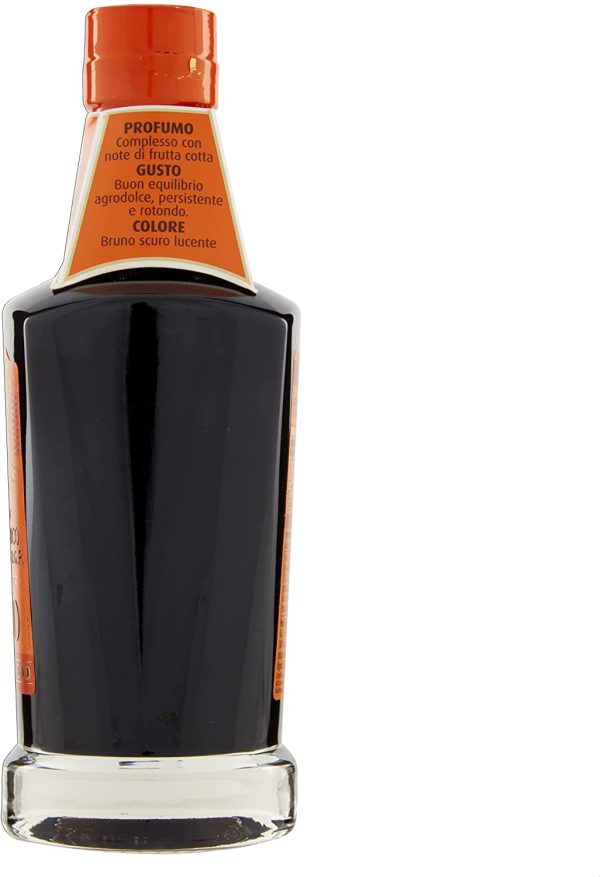 Ponti Aceto Balsamico di Modena I.G.P. Hd, Aceto Balsamico di Modena I.G.P. ad Alta Densit?? dal Gusto Ottimo, Aceto Balsamico Pregiato con Acidit?? 6%, 250 Ml