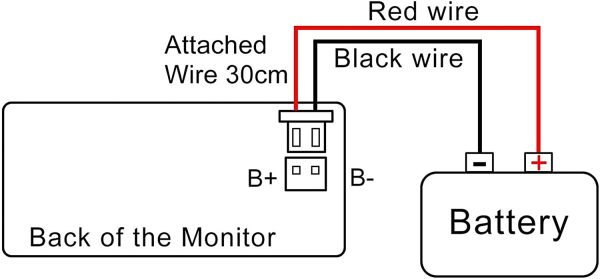 Voltmetro LCD multifunzione per misuratore di capacit?? della batteria al piombo con display della temperatura - immagine 7