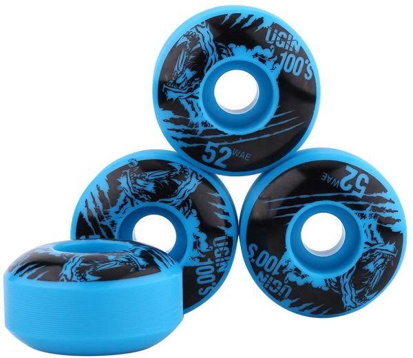 Bnineteenteam Ruote da Skateboard, 52 mm x 30 mm 4 Pezzi/Set Ruote da Skateboard Longboard in PU - immagine 9