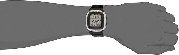 Casio Orologio Digitale Uomo con Cinturino in Gomma W-96H-1AVES - immagine 6