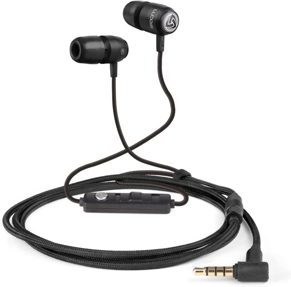 Auricolari-Cuffiette-Cuffie-In-Ear,  CLAMOR 2 Pro Auricolari con Filo, Cuffie con Filo e Microfono e Magneti, Garanzia 5 Anni, Isolamento Del Rumore, Jack Universale 3,5 mm