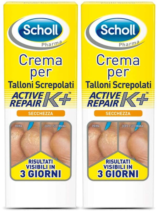 Scholl Crema K+ per Talloni Screpolati e Secchi, 2 Confezioni - immagine 4