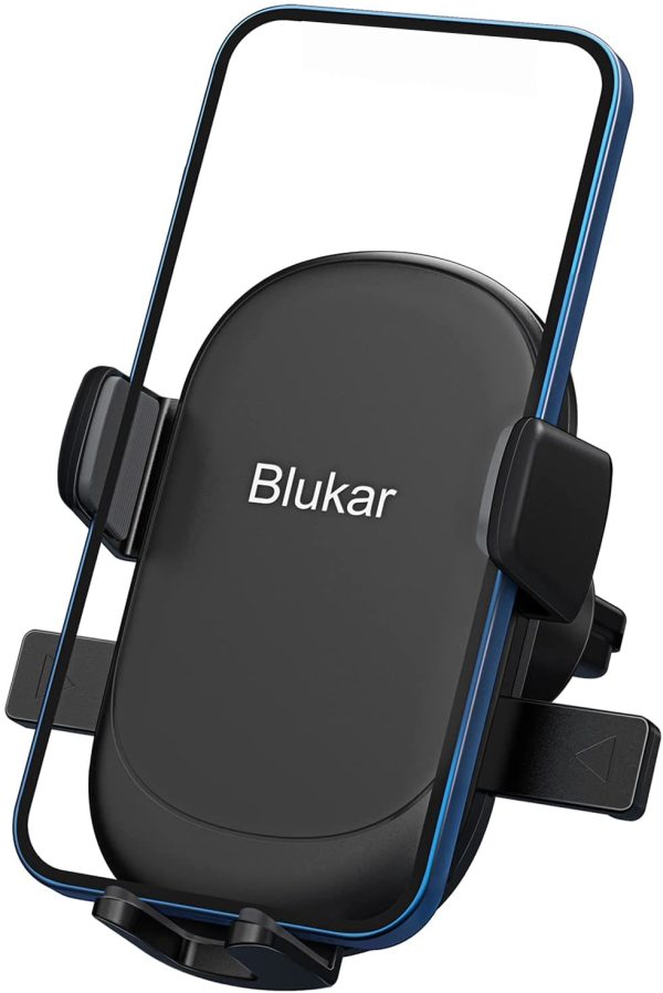 Blukar Porta Cellulare da Auto, Universale Supporto Cellulare Auto Supporto Auto Smartphone Bocchetta Dell'Aria 360?? di Rotazione e Operare con Una Sola Mano per iPhone, Galaxy, Xiaomi - immagine 3