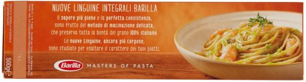 Barilla Pasta Linguine Integrali di Grano Duro, 500g - immagine 6