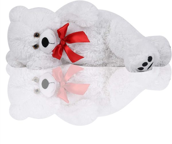 Deuba Orso Peluche Gigante XL-XXXL 100-175cm Orsacchiotto Giocattoli Bambini Pupazzo Teddy Innamorati - immagine 6