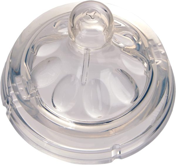 Philips SCF046/27 Avent 2 Tettarelle Natural per Alimenti Densi, Fessura a Y, 6m+