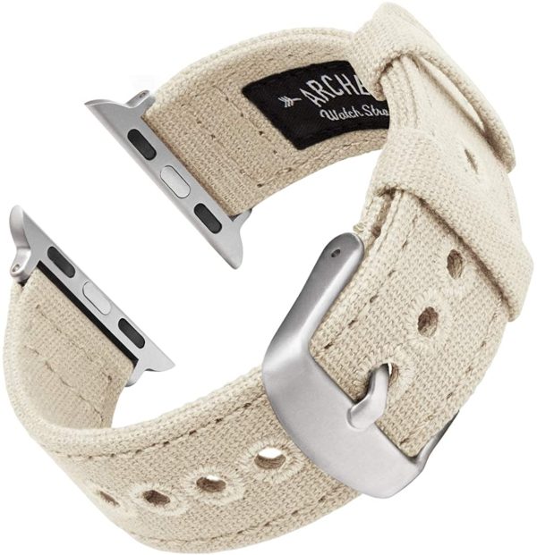 Archer Watch Straps - Cinturini Ricambio di Tela per Apple Watch - immagine 6