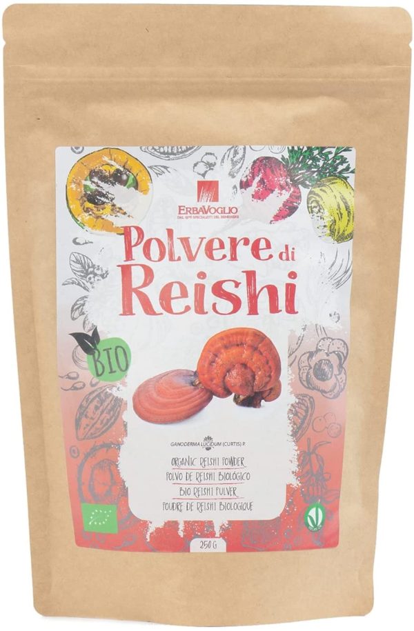 Alimento Biologico in Polvere - Reishi Polvere - 250 gr - Utile come tonico - immagine 3