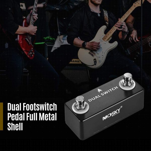 Festnight MOSKY DUAL SWITCH Doppio interruttore a pedale con interruttore a pedale - immagine 4