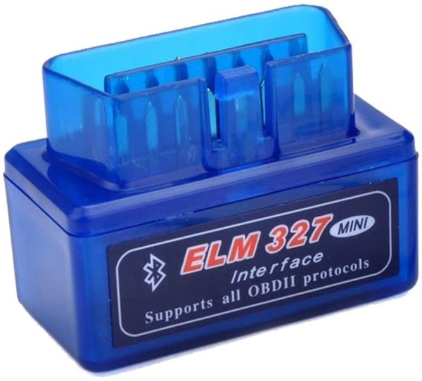 Moonar® Mini ELM327 Interfaz V2.1 Bluetooth OBD-II OBD2 Auto Coche herramienta de análisis de diagnóstico