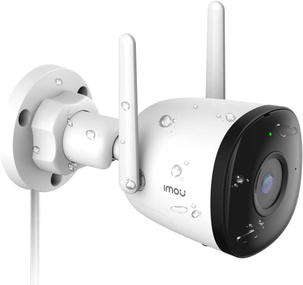 Telecamera WiFi da Esterna, 1080P Telecamera di Sicurezza con AI Rilevazione del Movimento Umano, IP67 Antipolvere & Impermeabile, Visione Notturna 30m, Compatibile con Alexa, Bullet 2C - immagine 6