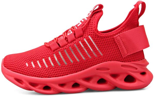 Bambini Sneakers Ragazzi Ragazze Tennis Scarpe Sportive Ttraspirante Leggero Casual Running - immagine 7