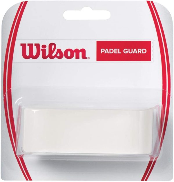 Wilson Padel-Guard, Nastro Adesivo Protettivo, 3.3 x 41 cm, per la Protezione Contro Il Contatto con Le Pareti e Il Pavimento, WRRR940100 Unisex, Trasparente