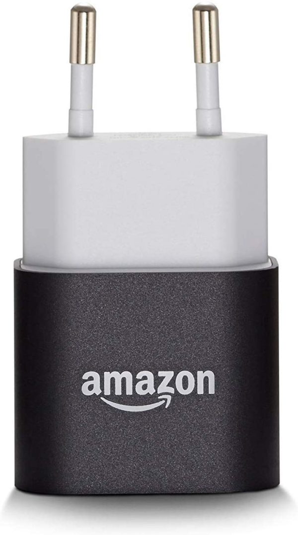 Caricabatterie USB Amazon da 5 W - compatibile con la maggior parte dei dispositivi inclusi tablet, e-reader, smartphone e altri - immagine 2