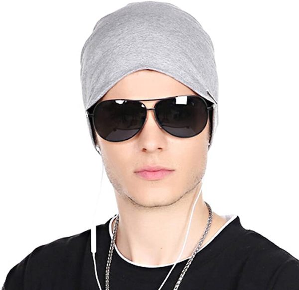 CACUSS Estate Berretto Beanie Cotone Elastico Lungo Slouch Beanie Uomo & Donna - immagine 7