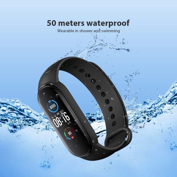 Xiaomi Mi Band 5 Activity Braccialetto Smart, Activity Monitor, Nero - immagine 7