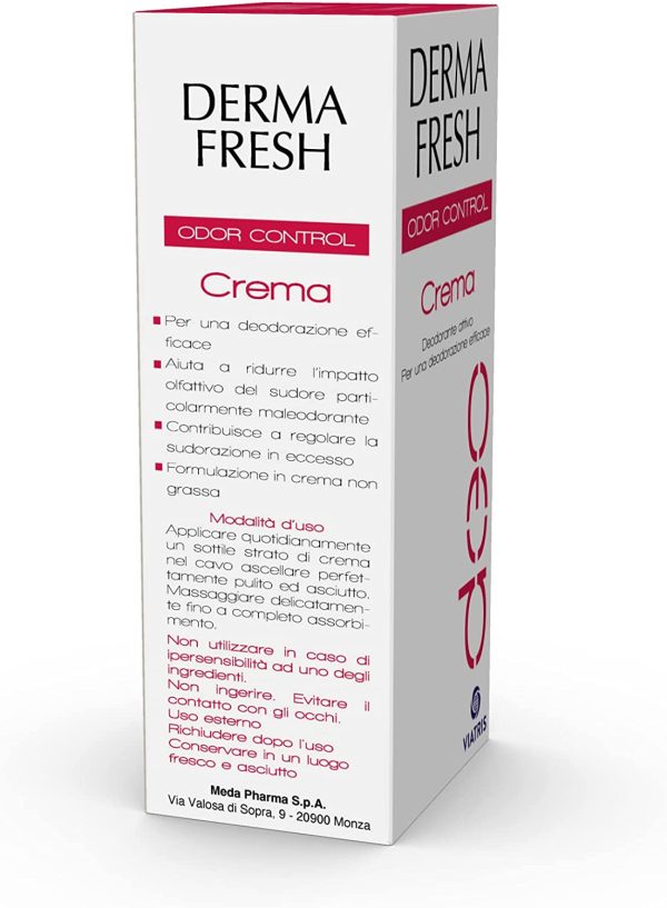 Dermafresh Odor Control Crema Deodorante Attiva per Sudore Particolarmente Maleodorante - 30 ml - immagine 2