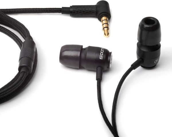 Auricolari-Cuffiette-Cuffie-In-Ear,  CLAMOR 2 Pro Auricolari con Filo, Cuffie con Filo e Microfono e Magneti, Garanzia 5 Anni, Isolamento Del Rumore, Jack Universale 3,5 mm - immagine 4