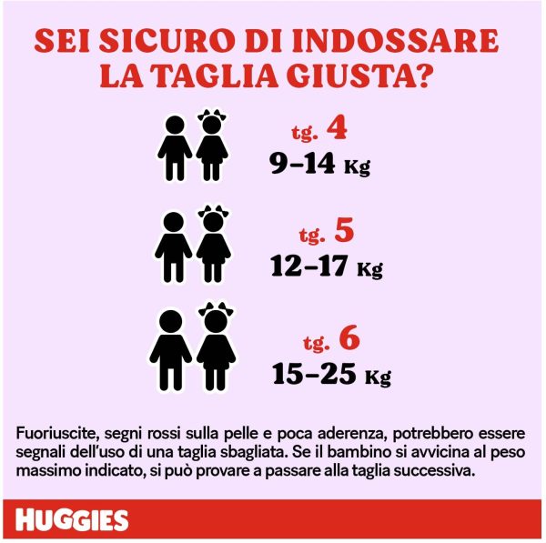 Huggies Extra Care Pannolini Mutandina Taglia 6 (15-25 Kg), Confezione da 88 Pannolini Mutandina - immagine 4