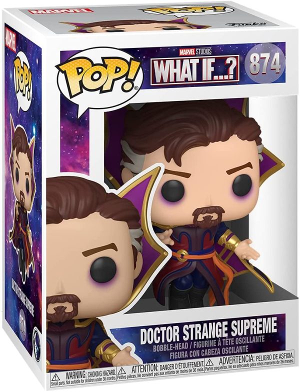 Funko 55815 POP Marvel: What If ?C Doctor Strange Supreme