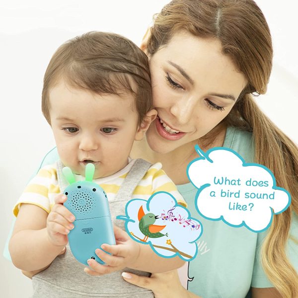 Richgv Telefono Giocattolo per Neonato, Cellulare Giocattolo per Bambini. Baby Smart Phone, Giocattoli elettronici per l'apprendimento, Musica, Numeri, Animali.Dormire. Regalo per Neonato 6 Mesi + - immagine 3