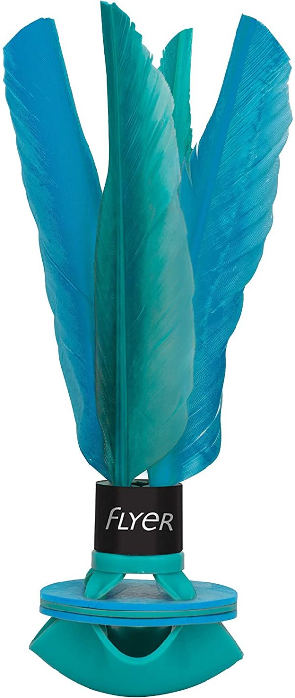 Waboba- Flyer Soft Rubber Shuttlecock, Colore Mint Green/Blue, AZ-305-MGB - immagine 4