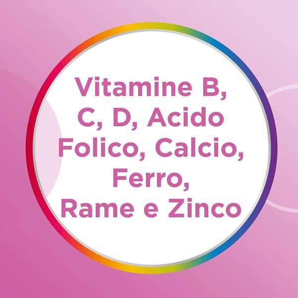 Multicentrum Mamma, Integratore Alimentare Multivitaminico e Multiminerale per le Donne in Gravidanza, con Acido Folico, 30 Compresse - immagine 3