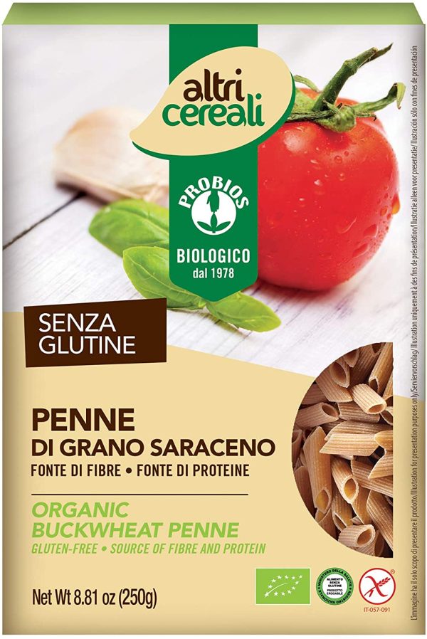 Probios Penne di Grano Saraceno, Senza glutine