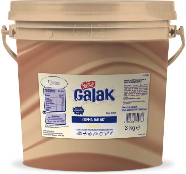 Nestlé Galak Professionale Crema al Cioccolato Bianco - 3 kg