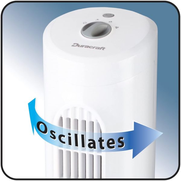 DO1100E Ventilatore a Torre, Oscillante, Bianco - immagine 2