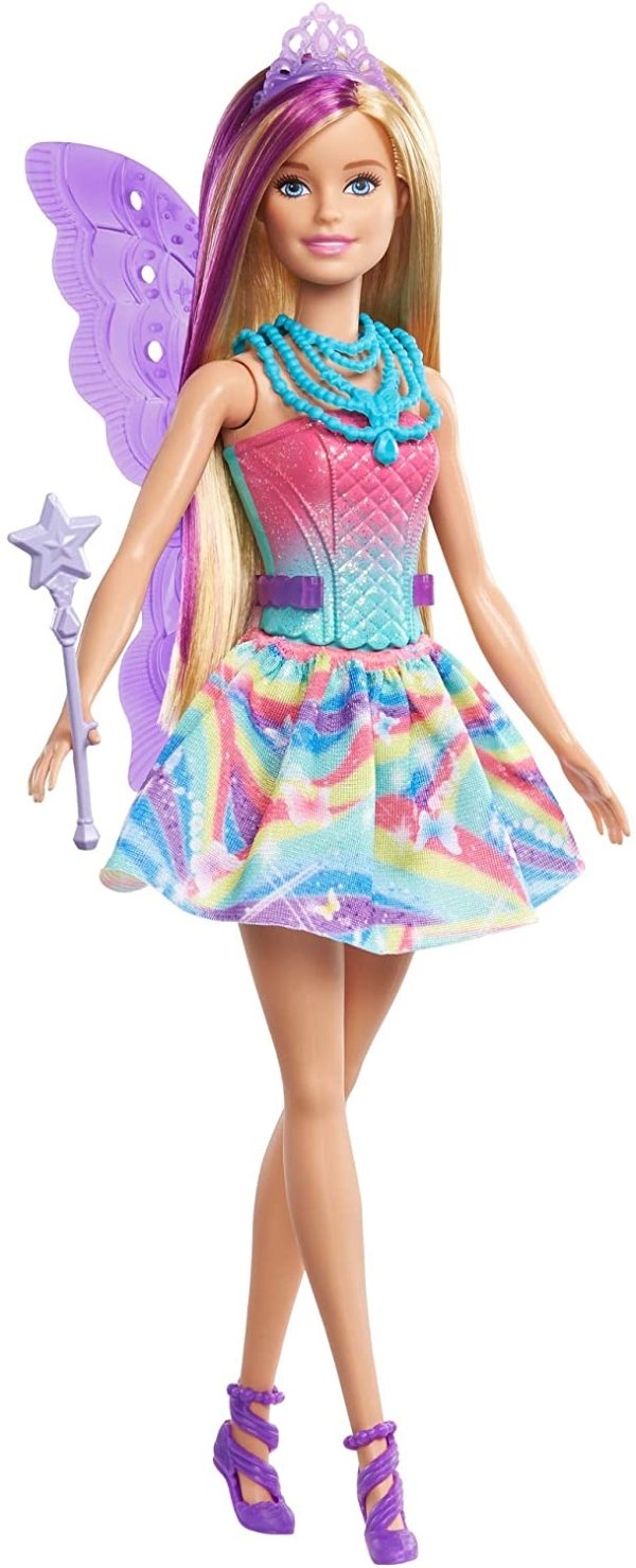 Barbie- Calendario dell'Avvento di Barbie Dreamtopia con Bambola Bionda, Vestiti da Favola, 3 Tre Cuccioli e Tanti Accessori, Giocattolo per Bambini 3+Anni, GJB72, Imballaggio Standard - immagine 3