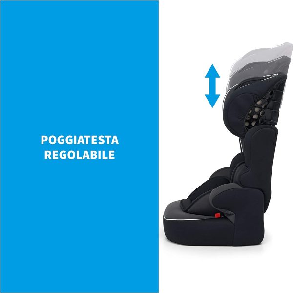 Foppapedretti Babyroad Seggiolino Auto, da 9 a 36 kg, Blu (Marine)