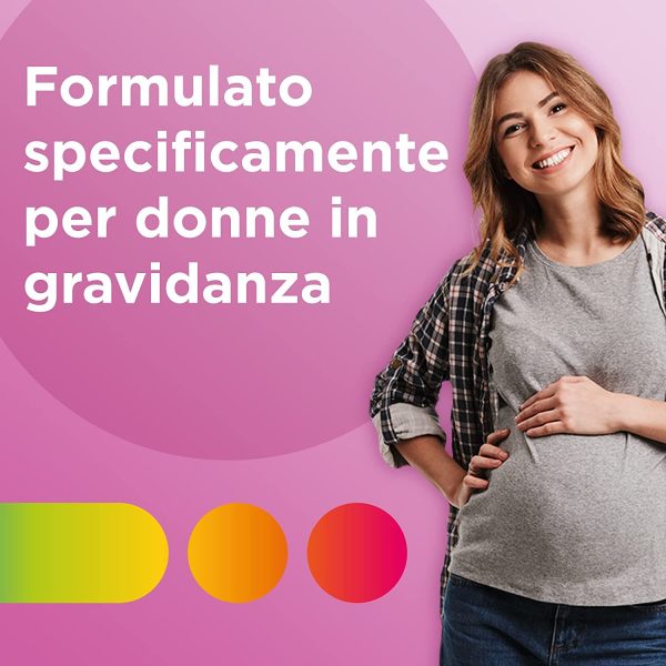 Multicentrum Mamma, Integratore Alimentare Multivitaminico e Multiminerale per le Donne in Gravidanza, con Acido Folico, 30 Compresse - immagine 6